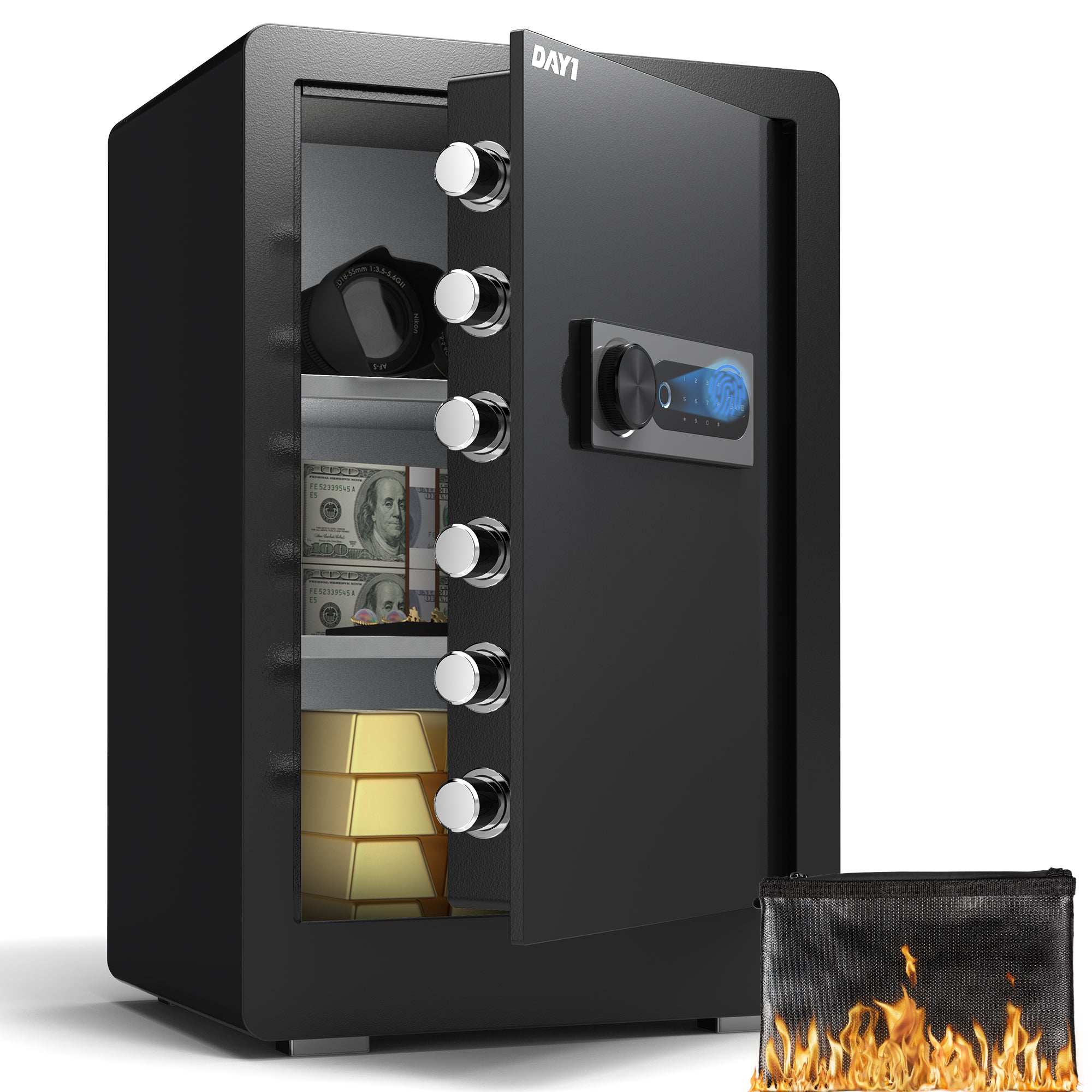 DAYI 3.0 Cubic Biometric Fingerprint Safe Box