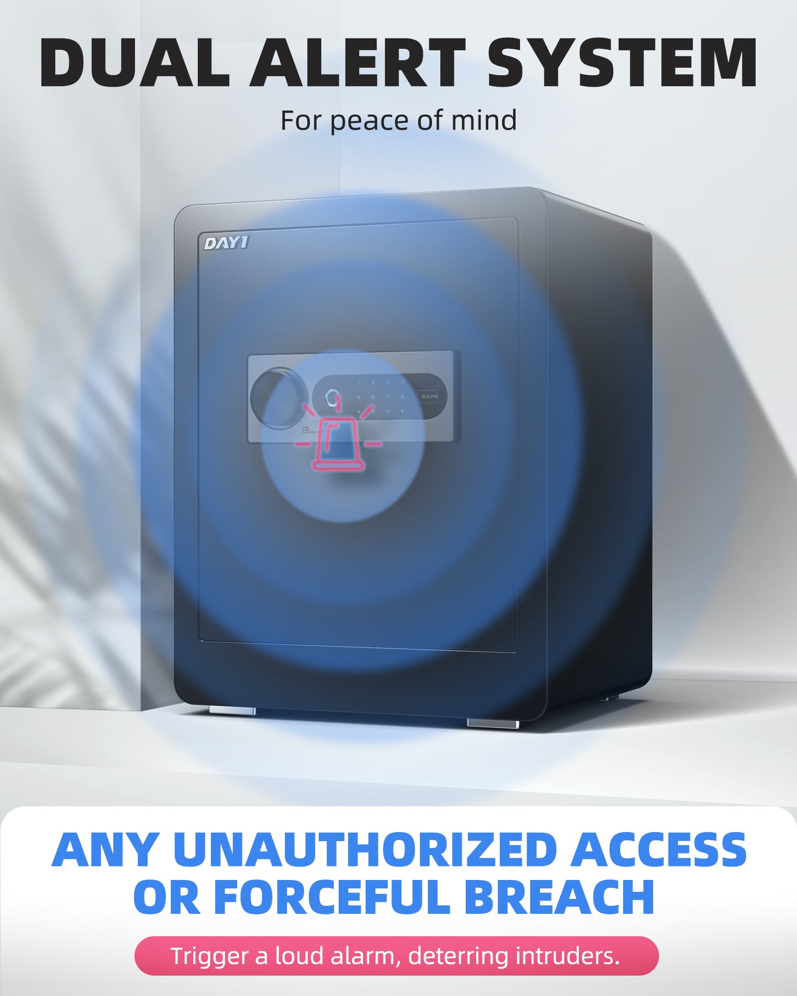 DAYI 2.0 Cubic Biometric Fingerprint Safe Box