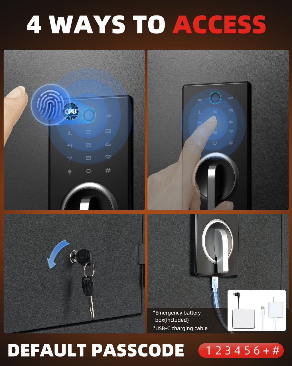 DAYI 3.0 Cubic Fireproof Safe