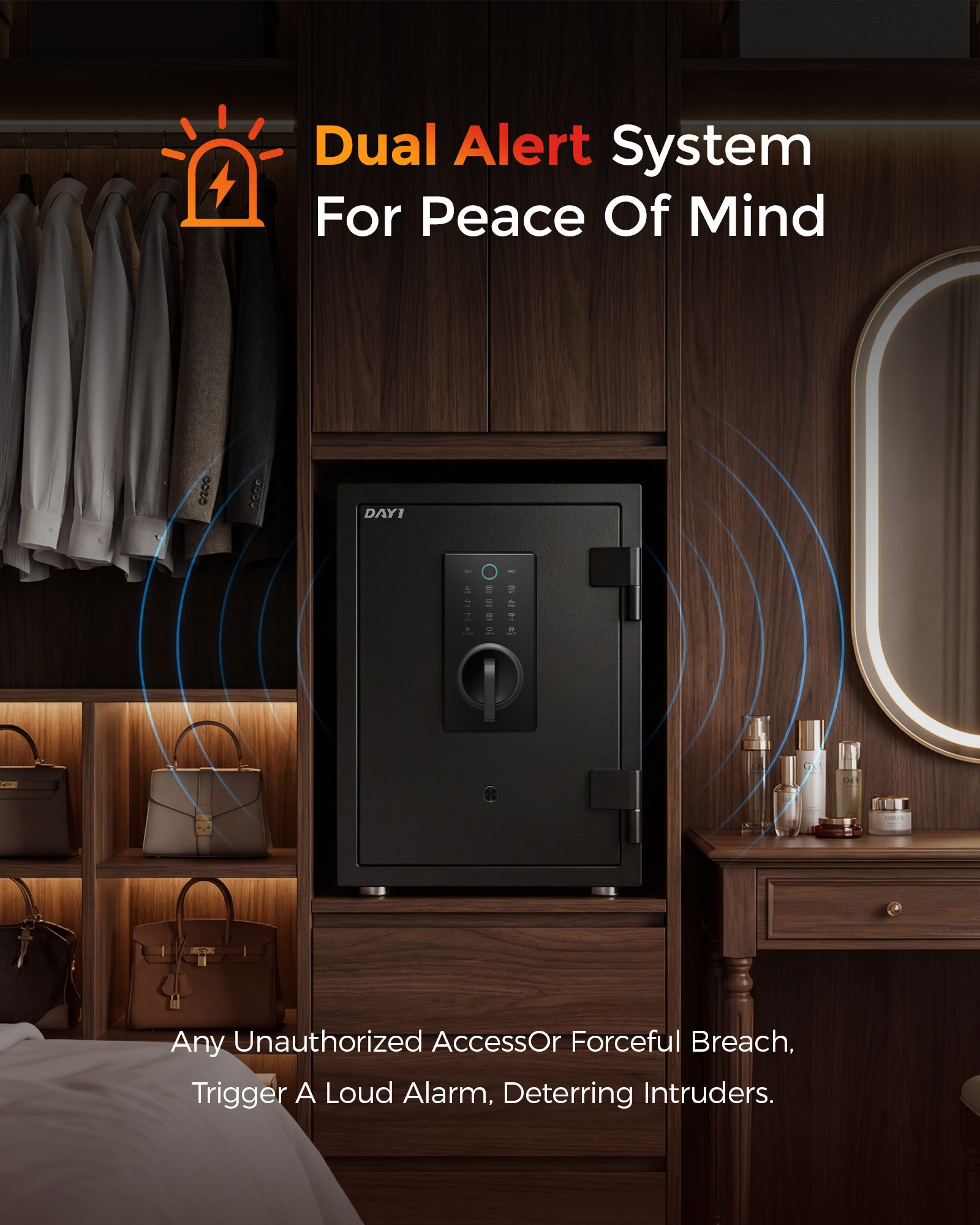 DAYI 2.0 Cubic Fireproof Safe