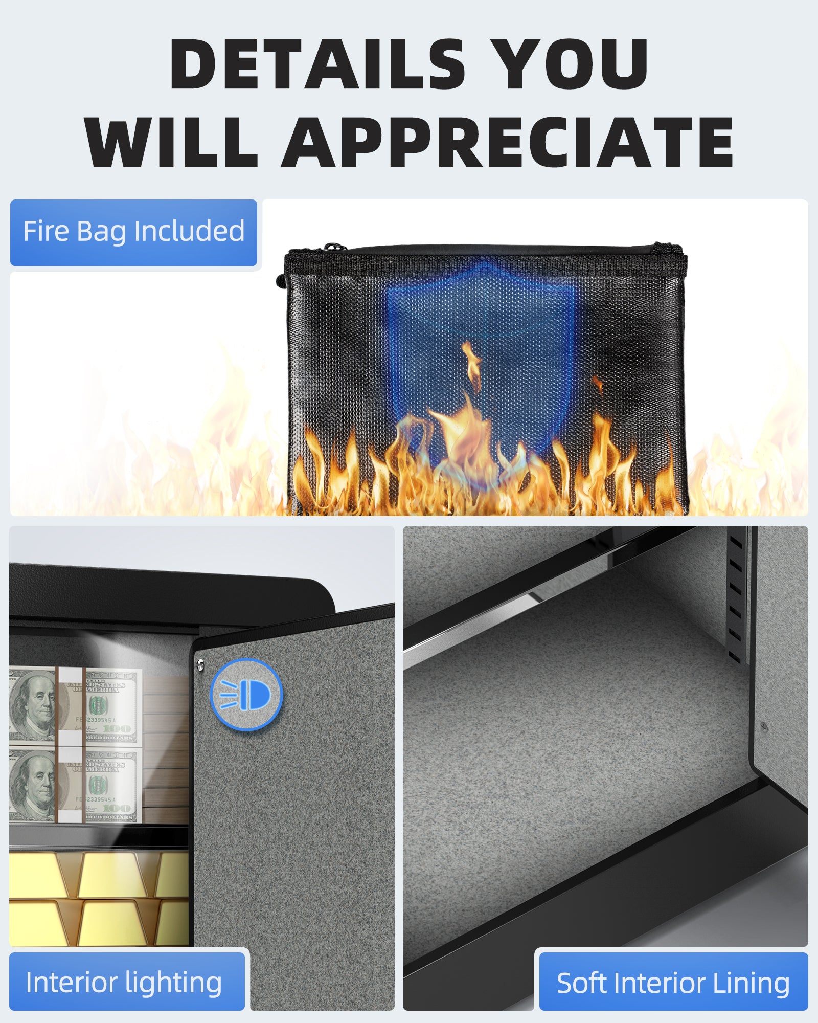 DAYI  0.8 Cubic Safe Box