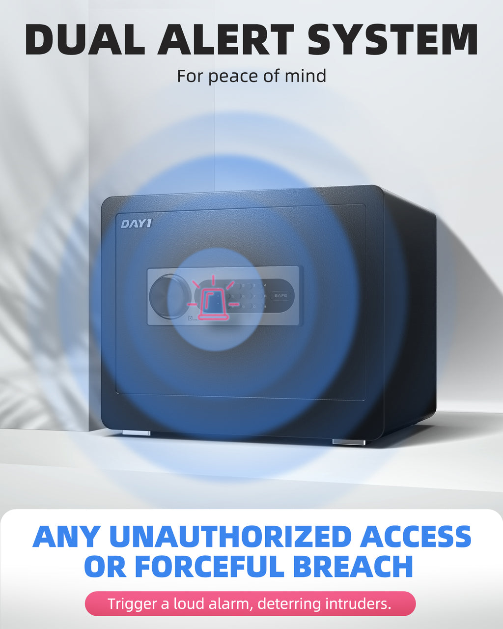 DAYI 1.4 Cubic Safe Box with Fireproof Waterproof Bag